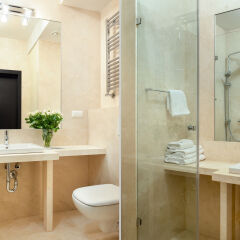 Апартаменты Chopin Apartments Platinum Towers ванная
