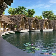 Отель InterContinental Phu Quoc Long Beach Resort Вьетнам, Остров Фукуок - отзывы, цены и фото номеров - забронировать отель InterContinental Phu Quoc Long Beach Resort онлайн бассейн фото 2