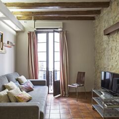 Отель AinB Las Ramblas-Guardia Apartments Испания, Барселона - 1 отзыв об отеле, цены и фото номеров - забронировать отель AinB Las Ramblas-Guardia Apartments онлайн комната для гостей фото 13