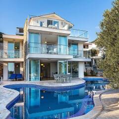 Villa Tizia by Akdenizvillam Турция, Калкан - отзывы, цены и фото номеров - забронировать отель Villa Tizia by Akdenizvillam онлайн бассейн фото 3