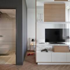 Отель SMARTments business München Parkstadt Schwabing удобства в номере