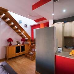 Отель Duplex Penthouse 6 Pax Las Ramblas (Barcelona) Барселона комната для гостей