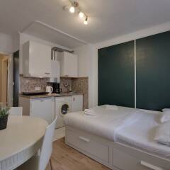 Апартаменты Homebase Apartments Кёльн в номере