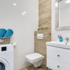 Апартаменты Elite Apartments Cityview Center Гданьск ванная