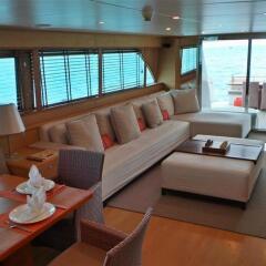 Отель Victory Luxury Motor Yacht комната для гостей