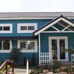 Отель M&M Garden Bungalow Далат вид на фасад
