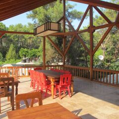 Отель Olympos Village парковка