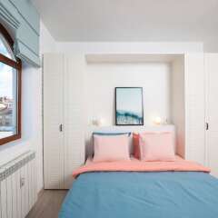 Отель FM Deluxe 1-BDR Apartment - Scandinavia Болгария, София - отзывы, цены и фото номеров - забронировать отель FM Deluxe 1-BDR Apartment - Scandinavia онлайн комната для гостей фото 2