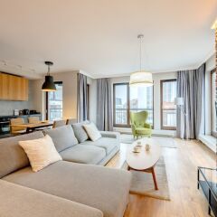 Апартаменты Dom & House - Apartments Szafarnia комната для гостей фото 3