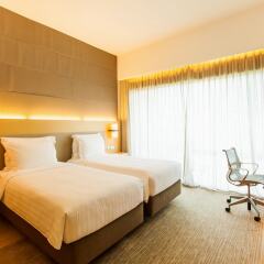 Отель Oasia Resort Sentosa by Far East Hospitality Сингапур, Сингапур - 1 отзыв об отеле, цены и фото номеров - забронировать отель Oasia Resort Sentosa by Far East Hospitality онлайн комната для гостей фото 3