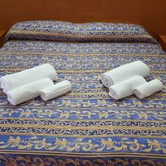 Hotel Saponi Римини ванная