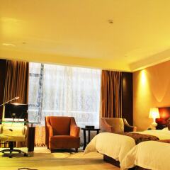 Отель Guangzhou Mingyue Hotel Китай, Гуанчжоу - отзывы, цены и фото номеров - забронировать отель Guangzhou Mingyue Hotel онлайн комната для гостей фото 3