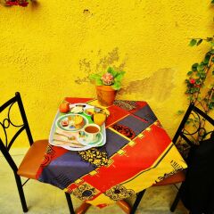 Отель Olympos Pension Родос питание