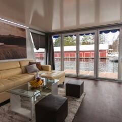 Отель Houseboat Jyväskylä Финляндия, Ювяскюля - отзывы, цены и фото номеров - забронировать отель Houseboat Jyväskylä онлайн комната для гостей фото 5