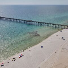 Отель Calypso Beach Resort by Panhandle Getaways пляж фото 2
