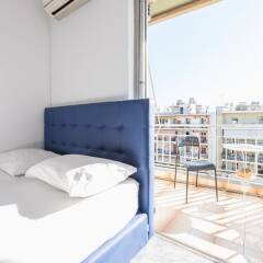 Апартаменты Sunsetia Apartment балкон