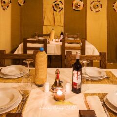 Отель Luxury Camp Chebbi Марокко, Мерзуга - отзывы, цены и фото номеров - забронировать отель Luxury Camp Chebbi онлайн питание