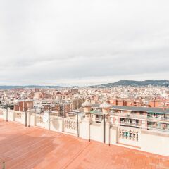 Отель Montaber Apartments - Plaza España Испания, Барселона - отзывы, цены и фото номеров - забронировать отель Montaber Apartments - Plaza España онлайн балкон