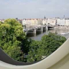 Mamaison Hotel Riverside Prague балкон