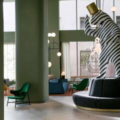 Отель Barcelo Torre de Madrid Испания, Мадрид - 1 отзыв об отеле, цены и фото номеров - забронировать отель Barcelo Torre de Madrid онлайн интерьер отеля