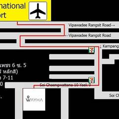 Wayha Hostel Don Mueang Airport Бангкок городской автобус
