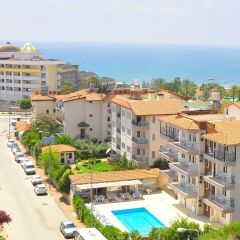 Kaya Apart Hotel Side Турция, Сиде - отзывы, цены и фото номеров - забронировать отель Kaya Apart Hotel Side онлайн пляж фото 2