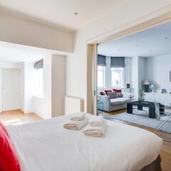 Апартаменты Stunning 1 bed Apartment South Ken/knightsbridge комната для гостей фото 3