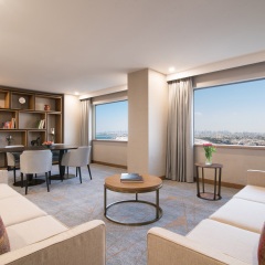 Отель Hyatt Regency Galleria Residence Дубай комната для гостей фото 4