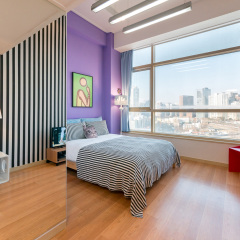 Отель J Loft Seoul Station комната для гостей