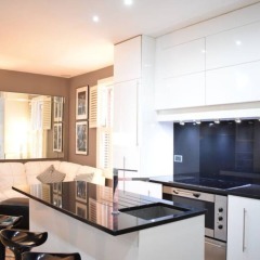 Апартаменты Beautiful Kensington 2 Bedroom Luxury Apartment Лондон комната для гостей фото 2