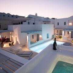 Отель Palmariva Villas Греция, Остров Санторини - отзывы, цены и фото номеров - забронировать отель Palmariva Villas онлайн бассейн фото 3