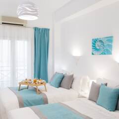 Отель Kafieris Apartments on the cliff Греция, Остров Санторини - 1 отзыв об отеле, цены и фото номеров - забронировать отель Kafieris Apartments on the cliff онлайн комната для гостей фото 3