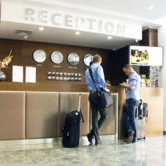 Отель Central Hotel Sofia Болгария, София - отзывы, цены и фото номеров - забронировать отель Central Hotel Sofia онлайн интерьер отеля фото 3