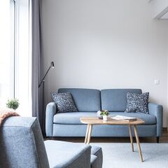 Апартаменты Biz Apartment Hammarby Sjostad Йоханнесхов комната для гостей фото 4