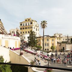 Отель iH Hotels Piazza di Spagna View - Luxury Guest House Италия, Рим - отзывы, цены и фото номеров - забронировать отель iH Hotels Piazza di Spagna View - Luxury Guest House онлайн балкон