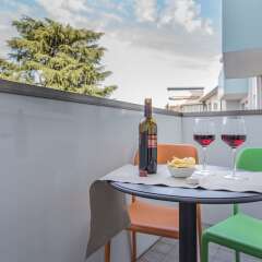Отель Santa Sofia Apartments Италия, Падуя - отзывы, цены и фото номеров - забронировать отель Santa Sofia Apartments онлайн балкон