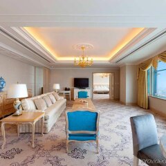 Отель Hilton Fukuoka Sea Hawk Япония, Фукуока - отзывы, цены и фото номеров - забронировать отель Hilton Fukuoka Sea Hawk онлайн комната для гостей фото 4