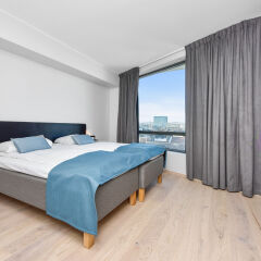 Апартаменты Forenom Serviced Apartments Oslo Majorstuen комната для гостей