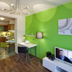 Апартаменты Premier Apartments Wenceslas Square Прага комната для гостей фото 14