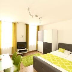 Отель CheckVienna – Apartment Puchsbaumgasse Австрия, Вена - отзывы, цены и фото номеров - забронировать отель CheckVienna – Apartment Puchsbaumgasse онлайн комната для гостей фото 3
