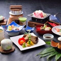 Отель Kokonoe Yuyutei Япония, Минамиогуни - отзывы, цены и фото номеров - забронировать отель Kokonoe Yuyutei онлайн питание фото 2