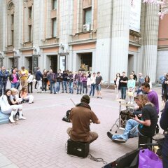 Гостиница Flatio on Kaloshin 2 в Москве 5 отзывов об отеле, цены и фото номеров - забронировать гостиницу Flatio on Kaloshin 2 онлайн Москва фото 3