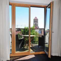rostock apartment LIVING HOTEL балкон