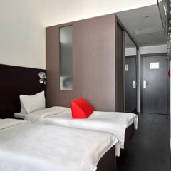 Гостиница AZIMUT Moscow Tulskaya (АЗИМУТ Москва Тульская) 4* Стандартный номер 2 отдельными кровати фото 3