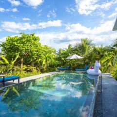 Отель Luna Villa Homestay бассейн фото 3