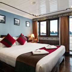 Отель Halong Carina Cruise комната для гостей фото 4