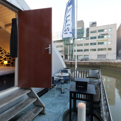 Отель H2OTEL Rotterdam балкон