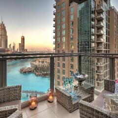 Апартаменты Dream Inn Dubai Apartments-burj Residences Дубай балкон