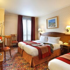 Отель The Originals Hotels Paris Paix République Париж комната для гостей фото 4