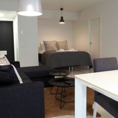 Апартаменты Helsinki Homes Apartments Хельсинки комната для гостей